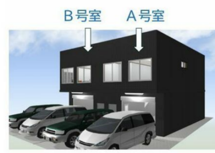 東海市荒尾町倉庫付き事務所A